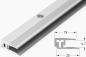 Preview: DPS - Abschlussprofil mit Basisprofil 4mm, Alu silber matt, 270cm