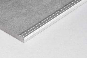 Preview: Angle edge 10x24,5mm, alu silver matt self-adhesive, 270cm