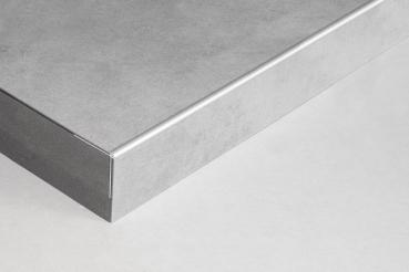 Preview: Treppenkantenprofil 2,8mm, Alu silber matt, beidseitig gebohrt, 300cm