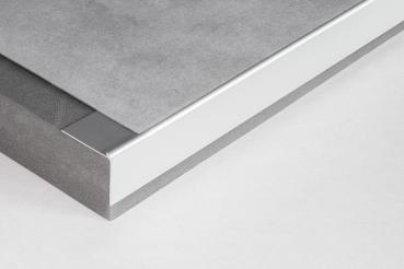 Preview: Stair nosing 3x40mm, alu silver matt, 300cm