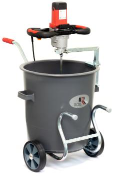 Preview: Mixing station With this compact mixing station, up to 75 kg of product can be mixed quickly and efficiently.