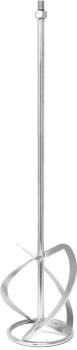 Mörtelrührer verzinkt 140mm, M14 Vielseitig einsetzbar für schwere und hochviskose Materialien z.B. für Fertigputz, Fertigmörtel, Klebemörtel, Fliesenkleber, Kalk, Beton, Zement, Estrich, Spachtelmasse, Vollwärmeschutz, Dämmschutz, quarzgefüllte Epoxydhar