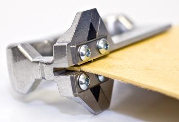 Kantenschneider ROLLlino 12mm  Profiwerkzeug zum beschneiden der Belagskante (Produktionskante) vor Verlegung elastischer Bodenbeläge.