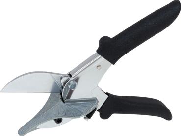 Mitre cut shears 6cm for plastic profiles. 2 x 45 degree blocks