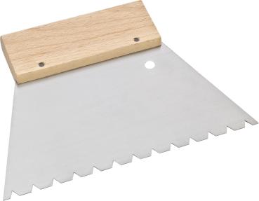 Notched spatula 180mm, B7 pack of 10 units