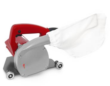 Die Fugenfräse Easy 1200 ist eine handliche Fugenfräse mit stufenloser Frästiefeneinstellung, sowie verstellbarem Seitenrad für Sicherheitsnoppenbeläge zum ausfräsen der Fuge zwischen den Bodenbelagsbahnen für die Schweißschnur zur thermischen Verschweißu