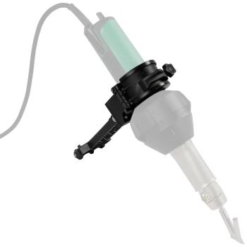 Der Leister Schweissmobil Easyfloor ist eine Halterung für alle Leister Triac Heissluftschweiflgeräte.