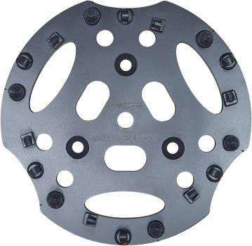 PCD disc 300mm "PRO + Trapez" with PCD segments and supporting segments