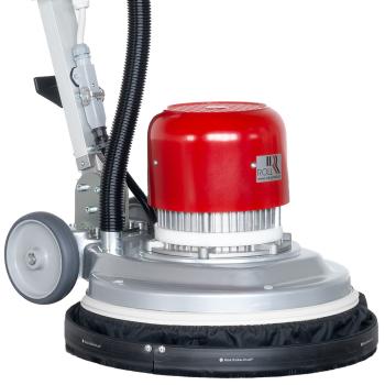 Staub-Absaugsystem universell passend auf alle ROLL-Einscheibenmaschinen zum staubfreien schleifen von Fußböden!