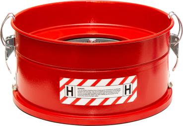 H-Filter Set für Bausauger 2300 bestehend aus Kessel-Zwischenstück und Kartuschenfilter der Klasse H.