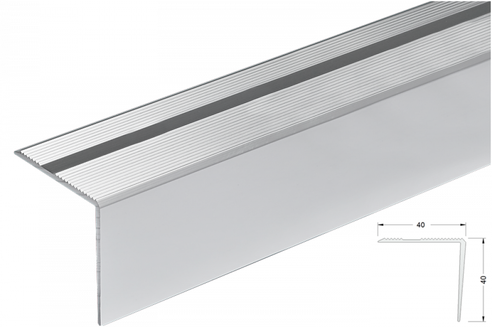 Angle profile 40x40mm