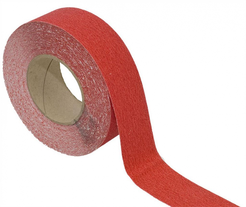 ROLL Anti slipping grip tape, Red 50mm x 18m