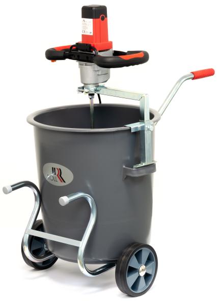 Mixing station With this compact mixing station, up to 75 kg of product can be mixed quickly and efficiently.