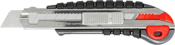 Cuttermesser NT 2000 Hochwertiges Messer aus Metall mit Blitzmagazin. Inkl. 3 Abbrechklingen.