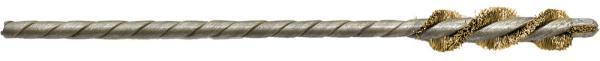 Bürste für Schweißdüsen Aus Messing, zur Innenreinigung von Schweißdüsen. Maße 300x100x5mm.