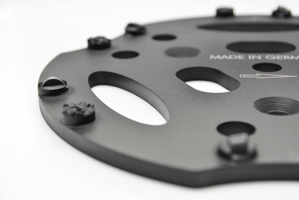 PCD disc 300mm "PRO" with 6 PCD segments and 6 supporting segments