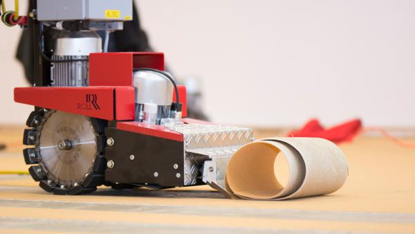 ROLL-STRIPPER RO-2 Anwendung Flotex