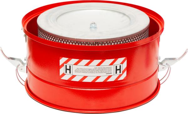 H-Filter Set für Bausauger 2300 bestehend aus Kessel-Zwischenstück und Kartuschenfilter der Klasse H.