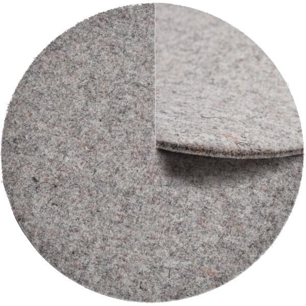 Wollpads 400mm, beige, Pack á 10 Stück