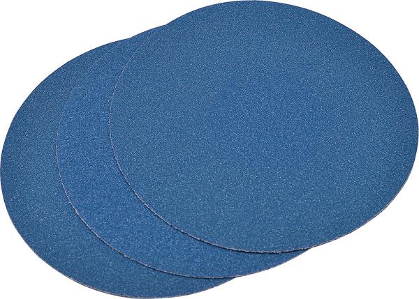 Klettscheiben-Zirkon 150mm, KG 36, Pack à 50 Stück, mit Innenloch