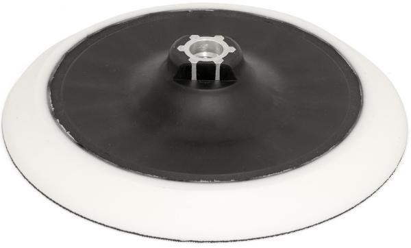 Klett-Schleifteller 180mm für Klettschleifscheiben Für den Einsatz mit Rand- und Treppenschleifer ROMO-180 und gängigen Winkelschleifern.