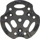 PKD-Frässcheibe für die Sanierungsfräse RO-250 mit 18 Trapezförmigen PKD-Segmenten und 3 Stützsegmenten zur Entfernung von Bodenbeschichtungen, Anstrichen, allen Arten von Klebstoffen und Versiegelungen (wie z.B. Epoxidharz, Polyurethan und Acryl), sowie 